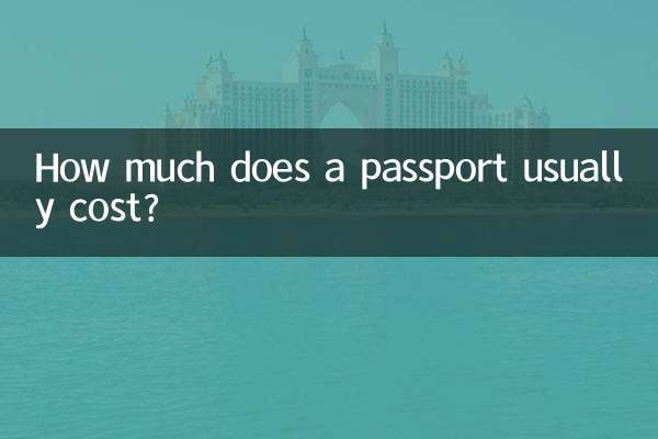 একটি পাসপোর্ট সাধারণত কত খরচ হয়?