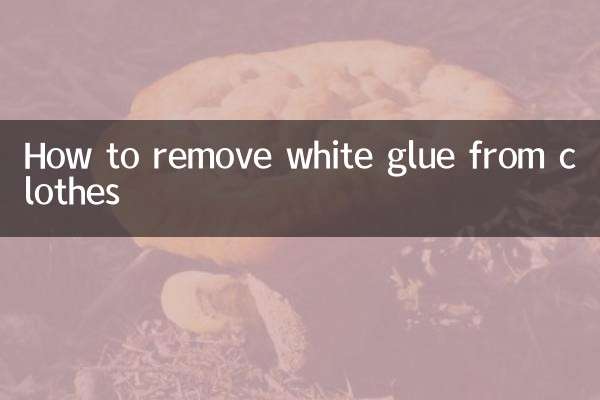 कपड़ों से सफेद गोंद कैसे हटाएं