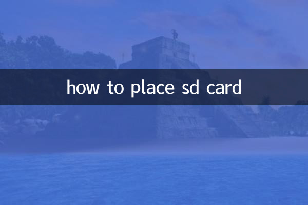 एसडी कार्ड कैसे लगाएं