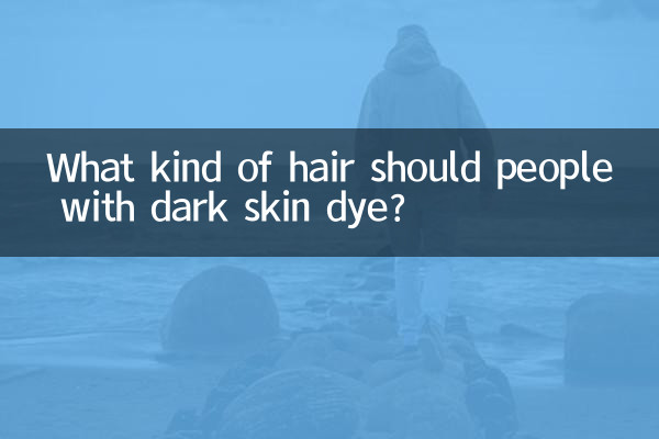 Welche Haare sollten Menschen mit dunkler Hautfarbe färben?