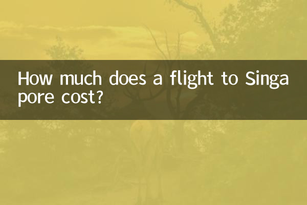 シンガポールまでの航空券の料金はいくらですか?