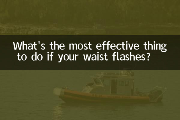 Quelle est la chose la plus efficace à faire si votre taille clignote ?