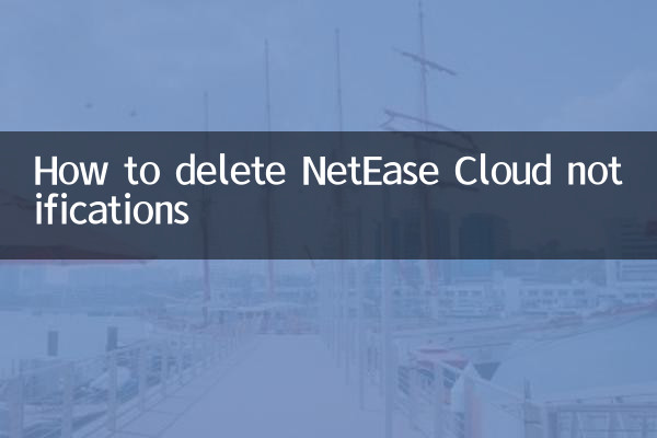 So löschen Sie NetEase Cloud-Benachrichtigungen