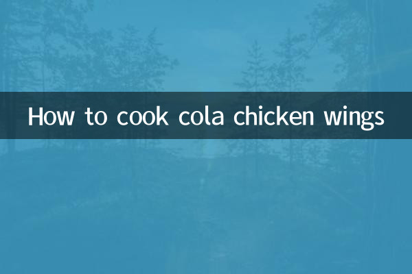 Cómo cocinar alitas de pollo con cola