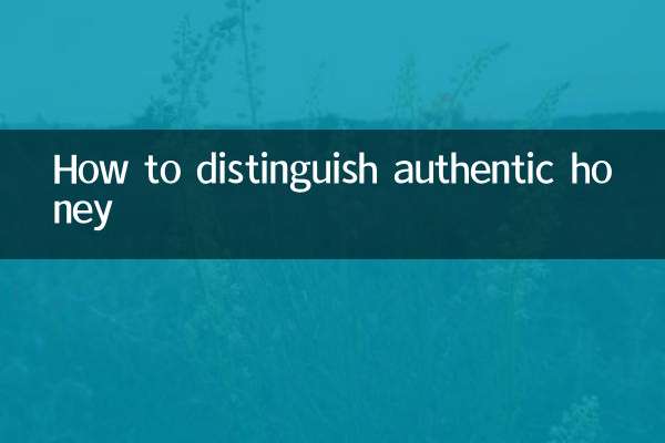 Cómo distinguir la miel auténtica