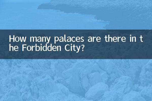 Сколько дворцов в Запретном городе?
