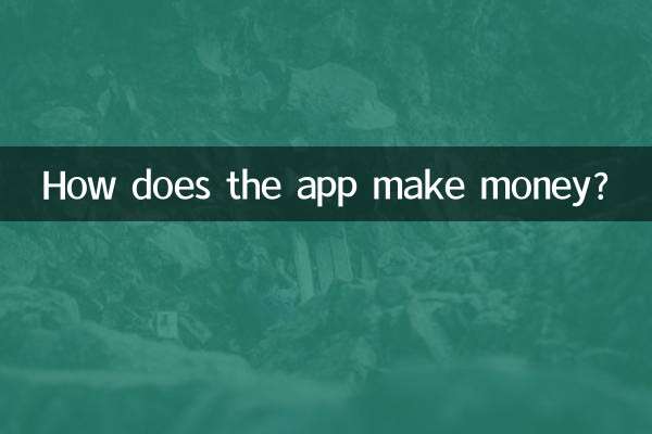 How does the app make money?