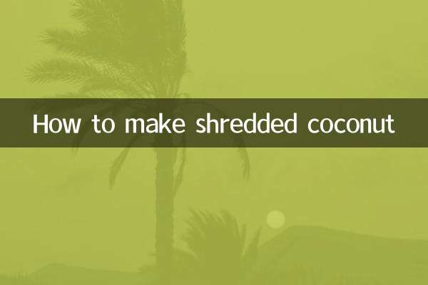 Como fazer coco ralado