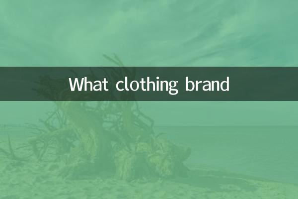 Quelle marque de vêtements