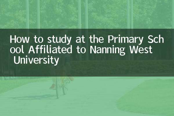 So lernen Sie an der Grundschule der Nanning West University