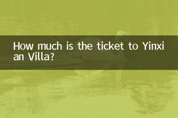 Wie viel kostet das Ticket zur Yinxian Villa?