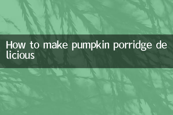 Wie man Kürbisbrei köstlich macht