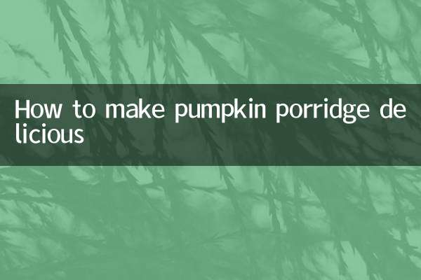 Wie man Kürbisbrei köstlich macht