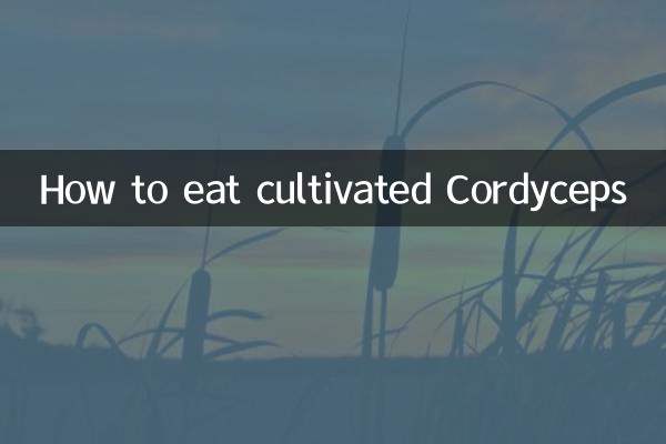 養殖蟲草怎麼吃