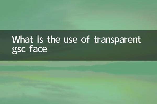 A quoi sert le visage transparent cgc