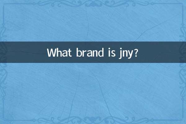 Qual marca é jny?