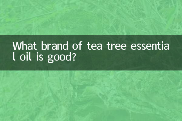 ¿Qué marca de aceite esencial de árbol de té es buena?