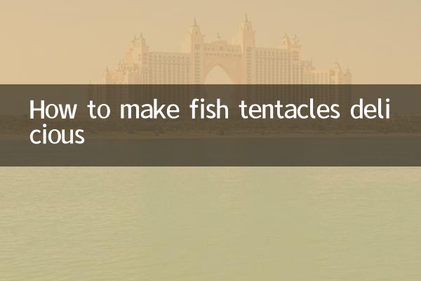 Wie man Fischtentakel köstlich macht