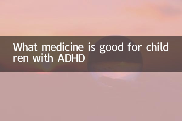 What medicine is good for children with ADHD