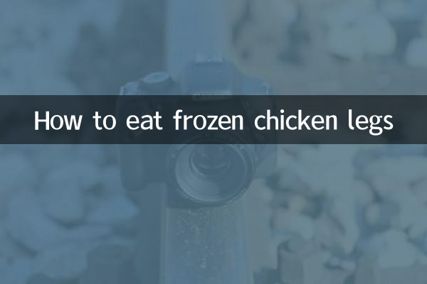 Como comer coxas de frango congeladas