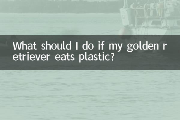 Cosa devo fare se il mio Golden Retriever mangia la plastica?