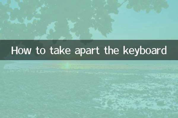 Como desmontar o teclado