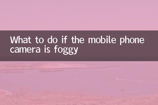 O que fazer se a câmera do celular estiver embaçada