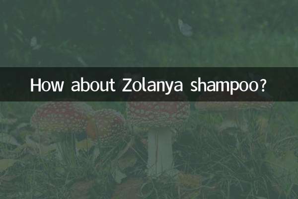 Que tal o shampoo Zolanya?