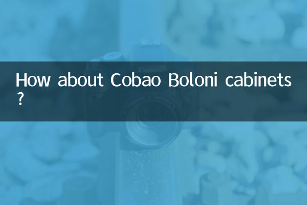 Cobao Boloni 캐비닛은 어떻습니까?