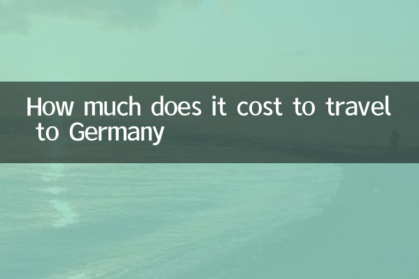 Wie viel kostet eine Reise nach Deutschland?