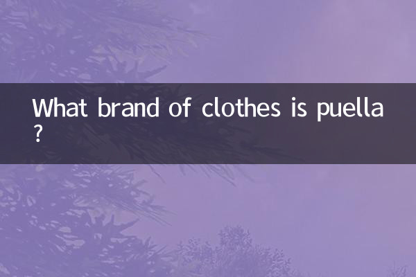 De quelle marque de vêtements est Puella ?