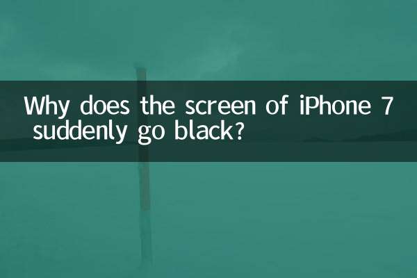 Por que a tela do iPhone 7 fica preta de repente?