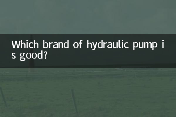 ہائیڈرولک پمپ کا کون سا برانڈ اچھا ہے؟