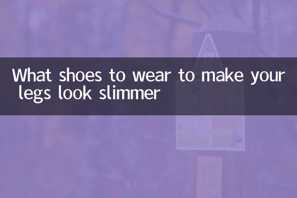 Welche Schuhe Sie tragen sollten, damit Ihre Beine schlanker aussehen