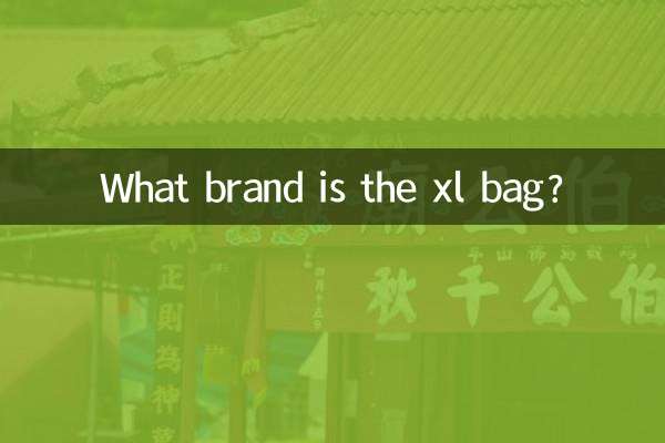 Di che marca è la borsa xl?