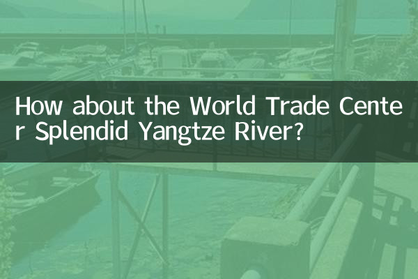ওয়ার্ল্ড ট্রেড সেন্টার জমকালো ইয়াংজি নদী সম্পর্কে কেমন?