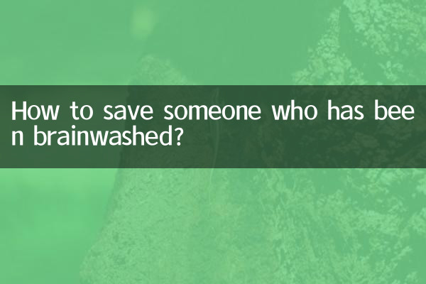 ¿Cómo salvar a alguien a quien le han lavado el cerebro?