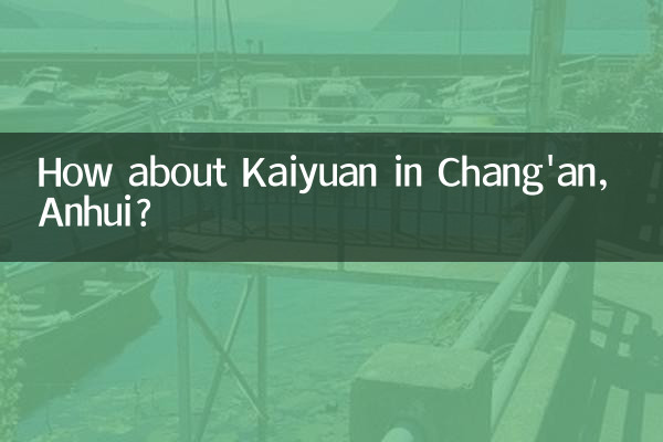 چانگان ، انہوئی میں کائیوان کے بارے میں کیا خیال ہے؟