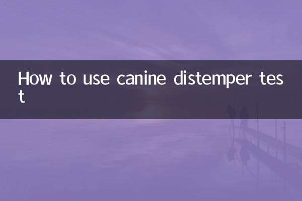 So verwenden Sie den Staupe-Test bei Hunden