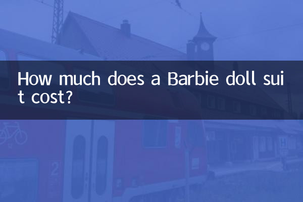 How much does a Barbie doll suit cost?