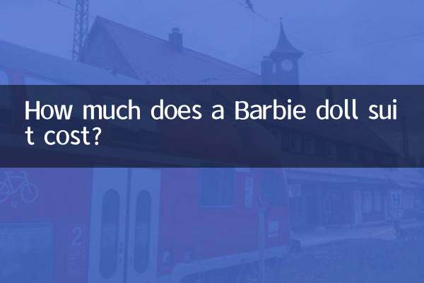 How much does a Barbie doll suit cost?