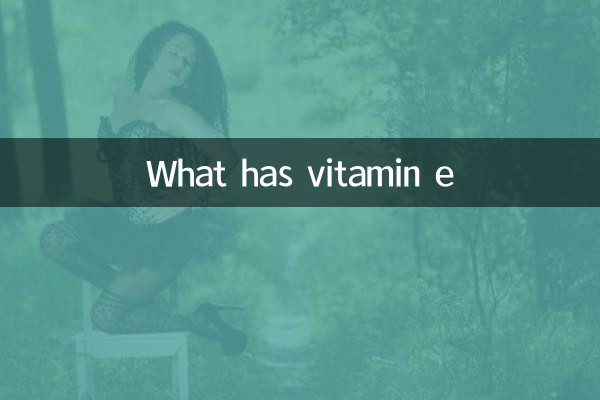 What has vitamin e