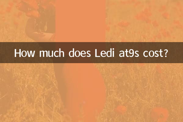 ¿Cuánto cuesta Ledi at9s?
