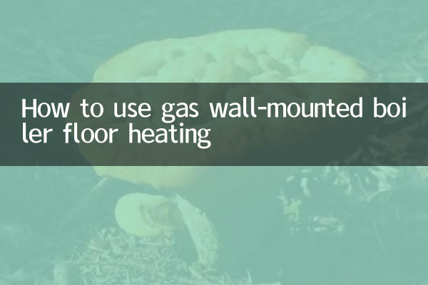 Как использовать газовый настенный котел с теплым полом