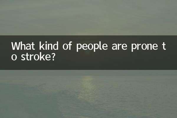 Welche Menschen sind anfällig für Schlaganfälle?