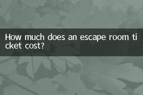 Wie viel kostet ein Escape-Room-Ticket?