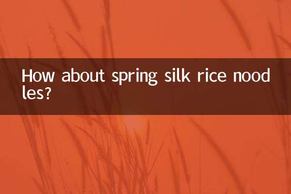 Que tal macarrão de arroz de seda primavera?