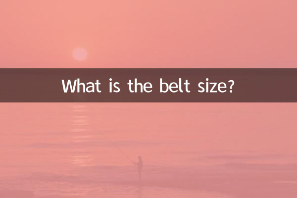 Какой размер ремня?