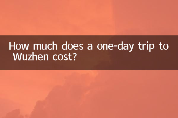 烏鎮への日帰り旅行の費用はいくらですか?