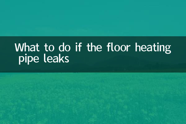 地暖水管漏水怎麼辦